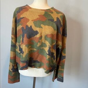 Madewell Camouflage Sweater XL